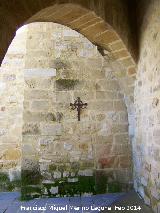 Colegiata de Santa Mara de los Reales Alczares. Patio de la Sacrista. Acceso al patio