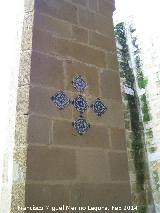 Colegiata de Santa Mara de los Reales Alczares. Claustro. Azulejos en cruz