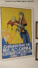 Virgen de la Capilla. Boceto de la Coronacin de la Virgen 1930