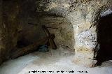 Cueva de las Ofrendas de Chircales. Lateral izquierdo