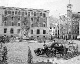 Fuente de la Glorieta de Blas Infante. Foto antigua