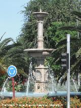 Fuente de la Glorieta de Blas Infante. 