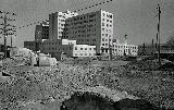 Hospital Princesa Sofa. Construccin del Hospital Princesa de Espaa, Febrero de1973. Foto IEG. Del fotografo Jos Ortega Snchez