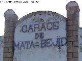 Garaje de Mata Bejid. 