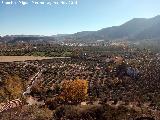 Castillo de Arbuniel. Vistas hacia Arbuniel