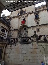 Santo Rostro. Obstensin del Santo Rostro en el Balcn de la Fachada Norte