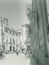 Convento de la Coronada. Foto antigua. Fachada