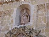 Convento de la Coronada. Actual portada de la Iglesia de Santa Mara de Linares