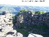 Chozo de Panza Morena. Interior