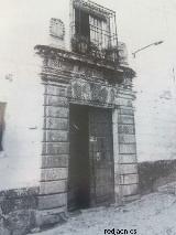 Casa de la Municin. Foto antigua
