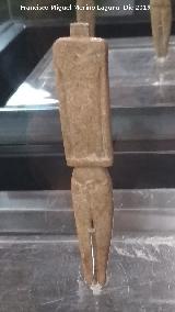 Marroqu�es Bajos. Yacimiento de la Ciudad de la Justicia. Idolillo