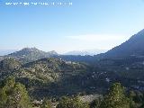 Cordel del Collado de la Yedra. Vistas de las Peas de Castro