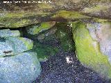 Dolmen del Encinarejo. Cmara