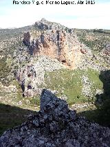 Canjorro. Canjorro desde el Cerro La Veleta