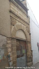 Casa de la Calle Torno Monjas n� 37. Portada