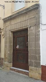 Casa de la Calle Trapero n� 26. Portada
