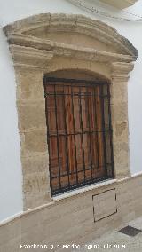 Casa de la Calle Horno Mu�oz n� 20. Ventana