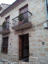 Casa de la Calle Cobos n 7. Fachada