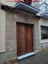 Casa de la Calle Cobos n 8. Portada