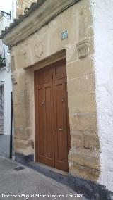 Casa de la Calle Capilla n� 12. Portada