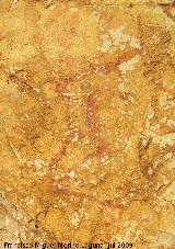 Pinturas rupestres del Poyo de la Mina II. Cabras