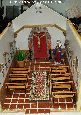 Ermita del Cristo del Perdn de la Asomada. Maqueta de Enrique Fernndez Jimnez