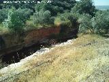 Arroyo de la Alfanja. Acequia romana en primer trmino