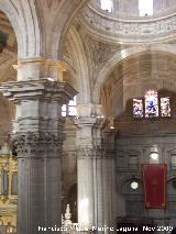 Catedral de Jan. Columnas. 