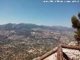 Sierra de Grajales. Desde el Mirador de la Pea de los Buitres