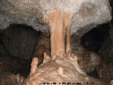 Cueva de la Murcielaguina. Columnas