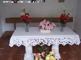 Ermita de San Marcos. Altar