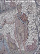 Cstulo. Mosaico de los Amores. Hermes