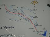Vereda Real de Valdepeas. Plano