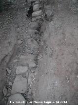 Calzada romana de los Sanjuanes. Lmite de la calzada