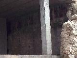 Castillo de Jimena. Muralla en el interior de una nueva construccin