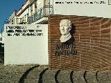 Antonio Machado. Monumento en Torreperogil