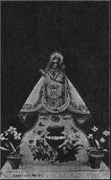 Santuario de Cnava. Foto antigua. Virgen de los Remedios