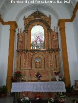 Santuario de Cnava. Altar
