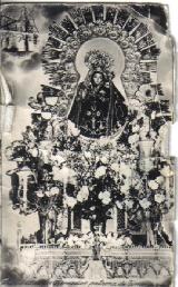Santuario de Cnava. Foto antigua. Virgen de los Remedios