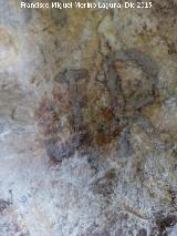 Pinturas rupestres de la Cueva de la Graja-Grupo XVI. Figuras indeterminadas