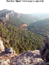 Lancha de la Escalera. Vistas hacia el Pantano del Aguascebas