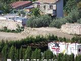 Acueducto del Puente Tablas. Acueducto destruido para dar paso a viviendas