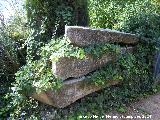 Casa-Museo del Puente Tablas. Piedras de molino