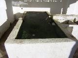 Lavadero de Puertollano. Pilar abrevadero