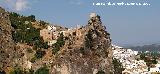 Castillo de La Iruela. Desde la Ca�ada de la Magdalena
