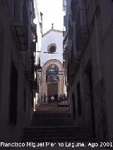 Calle San Juan de la Cruz. 