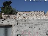 Castillo de Linares. Muro del castillo