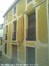 Casa de la Calle Horno Bajo n 1. Fachada