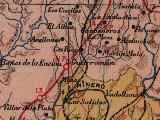 Estacin de Vadollano. Mapa 1901