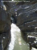 Cascada de Ro Fro. Can posterior a la cascada pequea